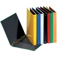 Ringbuch Basic Colours, A4, 4-Ring, sortiert 