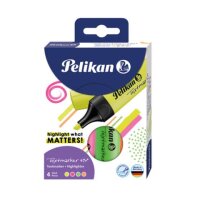 Pelikan 490 Textmarker farbsortiert, 4 S gallery