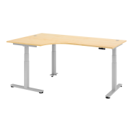 Sitz-Steh-Winkeltisch el.200x120cm 90°Aho