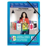 OXFORD Eckspanner Polyvision DIN A4 blau gallery
