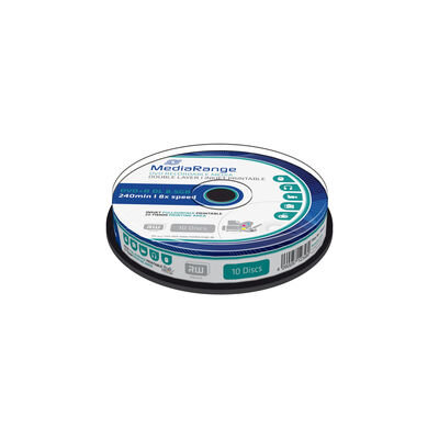 MediaRange DVD+R Double Layer 8.5GB|240min 8x speed, inkjet fullsurface printable, Cake 10