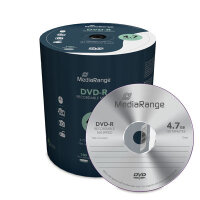 MediaRange DVD-R 4.7GB I 120min, 16x speed, 100-Pack