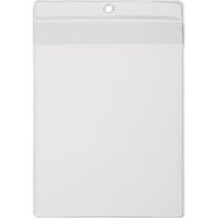 DURABLE Sichttaschen DIN A4 transparent genarbt 0,17 mm,...