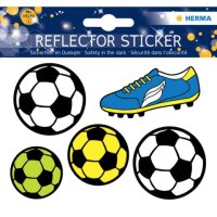 Reflektorsticker Fussball