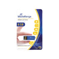 USB Stick 2.0 ClipOn, 8GB, blau MEDIARAN gallery