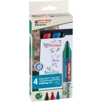 edding 31 Ecoline Flipchart-Marker farbsortiert 1,5 - 3,0...