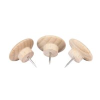Legamaster Pinnnadeln WOODEN braun, 25 S gallery