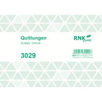 Quittungsblock, DIN A6, 50 Blatt RNK 302 gallery
