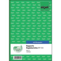 SIGEL Rapport/Regiebericht Formularbuch RP510, 1 St.