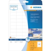 Tiefkühletiketten A4, 38,1 x 21,2 mm, weiß,...
