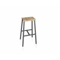 2er Set Barhocker zu MPA17 Eiche Furn.