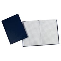 Geschäftsbuch - A6, 96 Blatt, 70g/qm, kariert, blau