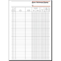 SIGEL Waren-/Rechnungs-Eingangsbuch Formularbuch WG415, 1...