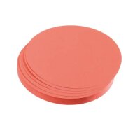 FRANKEN Moderationskarten rot &Oslash; 9,5 cm, 500 Blatt
