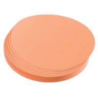 FRANKEN Moderationskarten orange &Oslash gallery