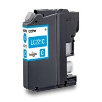 brother LC-221C  cyan Druckerpatrone