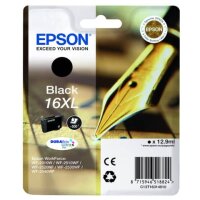 EPSON 16XL / T1631XL  schwarz Druckerpatrone