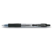 PILOT G2 Gelschreiber schwarz/transparent 0,3 mm,...