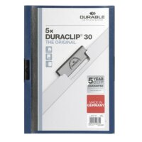 DURABLE Klemmhefter DURACLIP dunkelblau, gallery