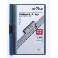 DURABLE Klemmhefter dunkelblau, 5 St.