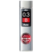 Pentel Ain Stein C273 Feinminen-Bleistiftminen schwarz B...