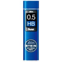 Pentel Ain Stein C275 Feinminen-Bleistiftminen schwarz HB...