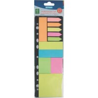 Haftnotizblock-Set, 275 Blatt, sortiert  gallery