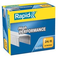 Rapid Heftklammern Strong 24/6, 5.000 St.