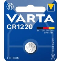Batterie Lithium, Knopfzelle, CR1220, 3V gallery