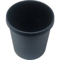 helit Papierkorb 18,0 l schwarz, 1 St. gallery