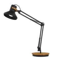 Tischleuchte BAYA BAMBOO schwarz/bambus UNILU