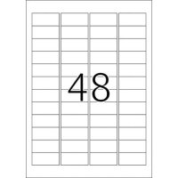 Wetterfeste Outdoor-Folienetiketten A4, 45,7 x 21,2 mm,...