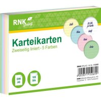 Karteikarte liniert, 170 g/qm, DIN A6, s gallery