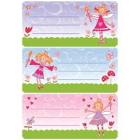 6 HERMA Schuletiketten 4918 Prinzessin