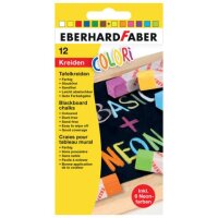 EBERHARD FABER Colori Kreide farbsortiert 12 St.