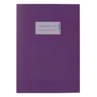 HERMA Heftumschlag glatt violett Papier DIN A5, 1 St.