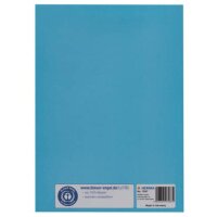 HERMA Heftumschlag glatt hellblau Papier DIN A5