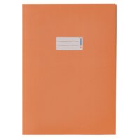 HERMA Heftumschlag glatt orange Papier DIN A4