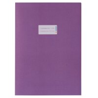 HERMA Heftumschlag glatt violett Papier DIN A4