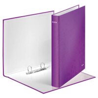 LEITZ WOW Ringbuch 2-Ringe violett 4,0 c gallery