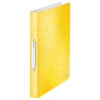 LEITZ WOW Ringbuch 2-Ringe gelb 3,2 cm D gallery