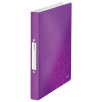 LEITZ WOW Ringbuch 2-Ringe violett-metal gallery