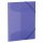 19581 Gummizugmappe - A4, PP transluzent, violett