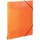 19515 Gummizugmappe - A3, PP transluzent, orange