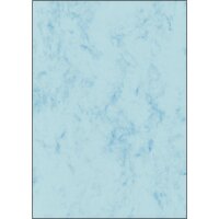 SIGEL Briefpapier Marmor blau DIN A4 200 gallery
