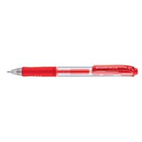 Pentel K157 Gelschreiber rot/transparent gallery