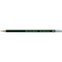 FABER-CASTELL 9000 Bleistifte B gr&uuml;n mit...