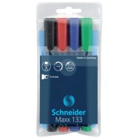Schneider Maxx 133 Permanentmarker farbsortiert 1,0 - 4,0...