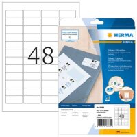 Inkjet-Etiketten A4, 45,7 x 21,2 mm, weiß,...