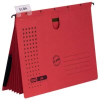 ELBA Personalhefter chic ULTIMATE Karton rot DIN A4 5x...